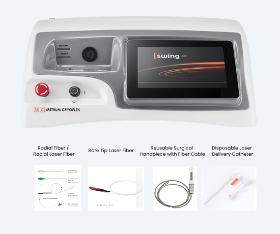 Metrum Cryoflex SWING 1470 Diode Laser
